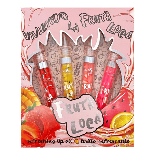 Set de aceites labiales refrescantes Fruta Loca