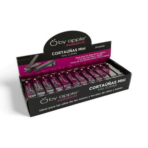 Caja con 24 Cortaúñas Mini para Niños - By Apple