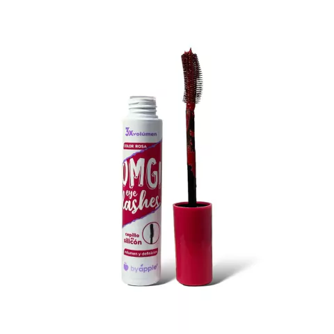 Máscara Para Pestaña Rojo Pastel OMG