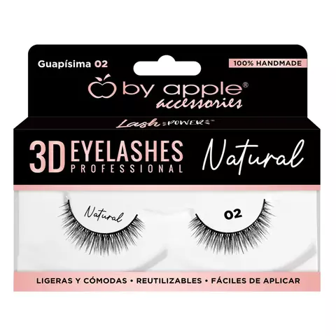 Pestañas 3D Natural - By Apple!