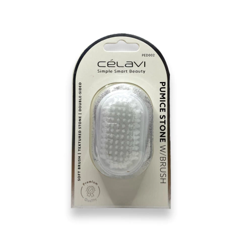 Piedra Pomex Con Cepillo, Celavi PED002