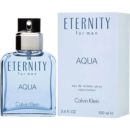 Eternity Aqua For Men Eau De Toilette Spray 100 m Hombre