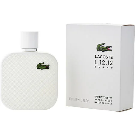 Lacoste L.12.12 Blanc  Eau De Toilette Spray 100 ml Hombres